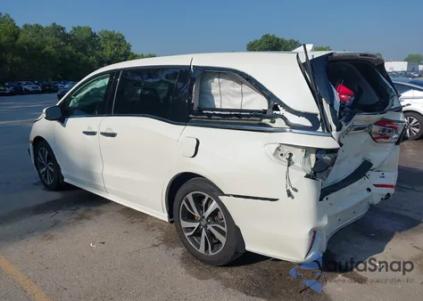 2018 Honda Odyssey Elite from USA, damaged, VIN 5FNRL6H99JB053576